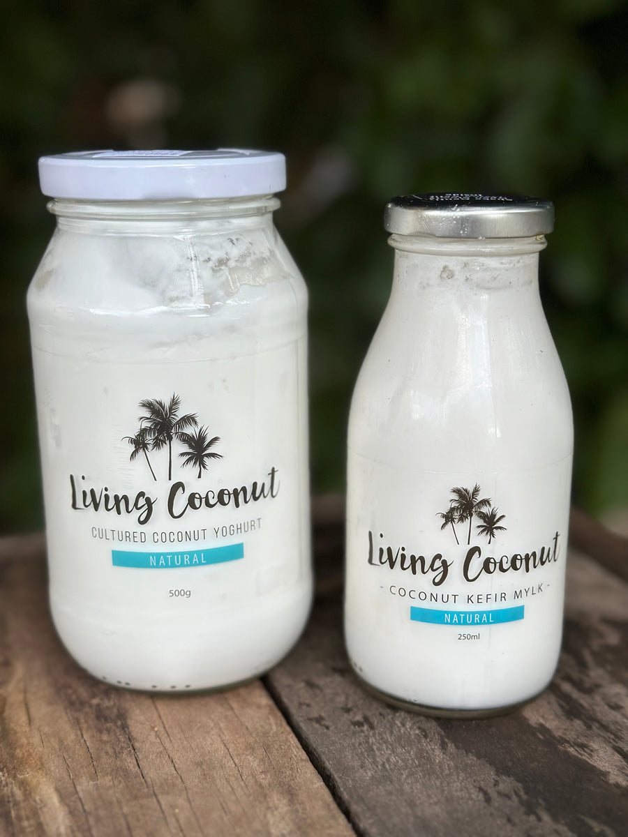 Living Coconut kefir milk 500ml Cacao/plain – Northern Valleys Locavore ...